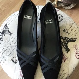Stuart Weizman suede pumps. New